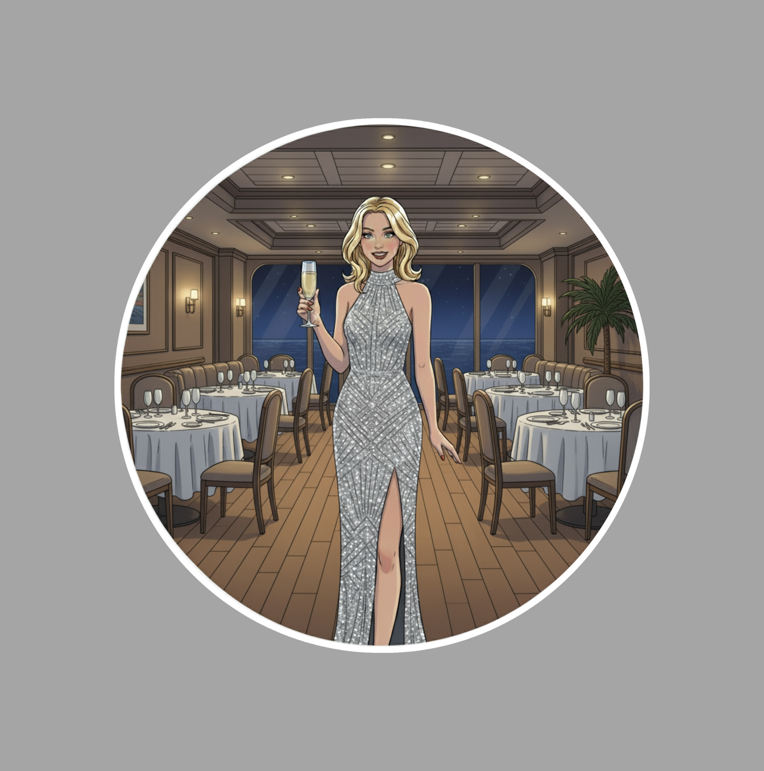 Schmuggler Kreuzfahrt Krimi Dinner Lia